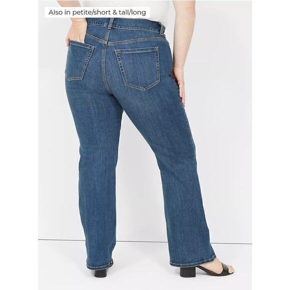 NWT LANE BRYANT Tighter Tummy High-Rise Boot Jean Size 22 - Picture 2 of 12